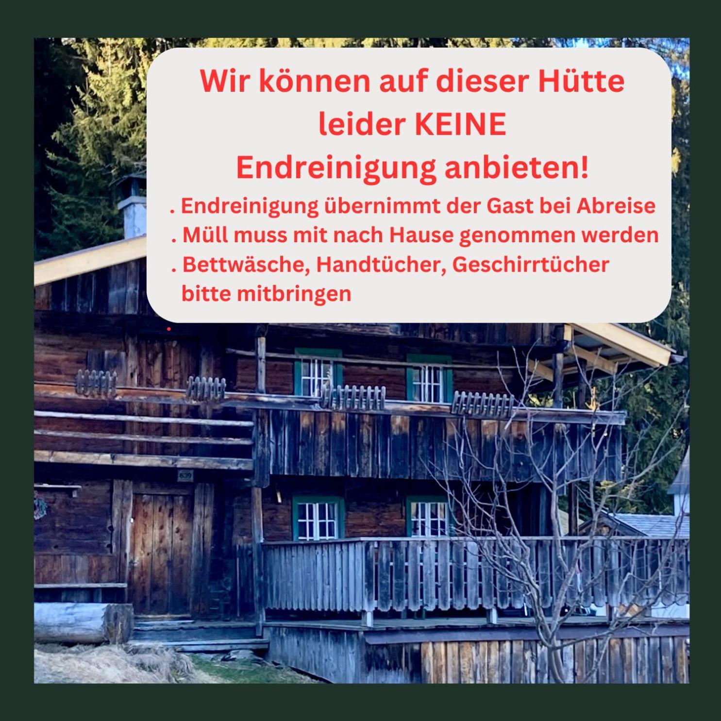 Goass'n Alm Zillertal Villa Hippach Exteriör bild